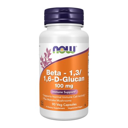 Now Foods - Beta Glucan Plus Maitake Mushroom (90 Veg Capsules)