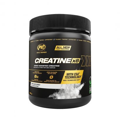 PVL Creatine X8 | Creatine monohydrate powder + Amino Acid 249 g | 30 Serving