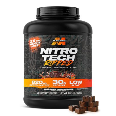 MUSCLETECH NITRO-TECH RIPPED Whey isolate - 4 Lbs.