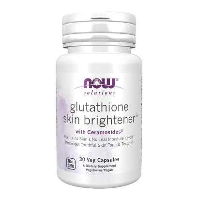 Now Solutions Glutathione Skin Brightener - 30 Veg Capsules