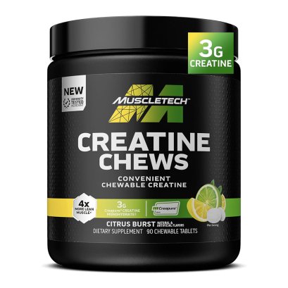MuscleTech Creatine Chews - 90 chewable Tablets