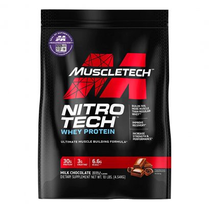 MUSCLETECH NITRO-TECH  Whey Isolate+ 10 Lbs.