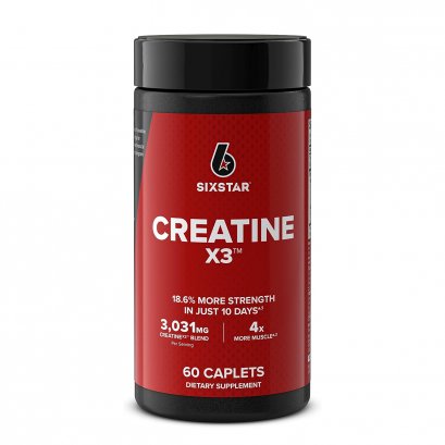 Six Star Creatine X3 - 60 Capsule