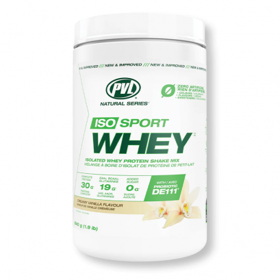 PVL Iso Sport Whey 100% Whey Protein Isolate - 1.9 LB New Formula !
