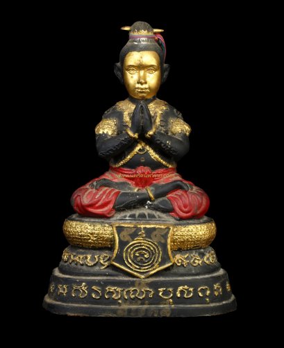 กุมารทอง รุ่นสุดท้าย นะหน้าทอง เนื้อโลหะ อาจารย์สุบิน จ.นครปฐม ขนาดบูชาสูง 6 นิ้ว* หน้าตัก 4 นิ้ว