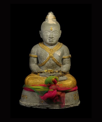 กุมารทองสมบัติ รุ่น2 พิมพ์ใหญ่ หลวงพ่อพูล วัดไผ่ล้อม จ.นครปฐม ปี 2546