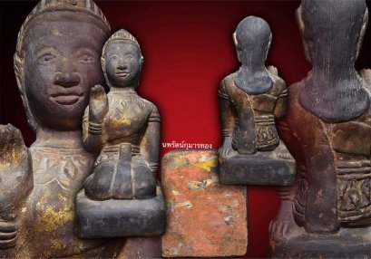 นางกวักขนาดบูชาหลวงพ่อเต๋ ออกวัดสามง่าม