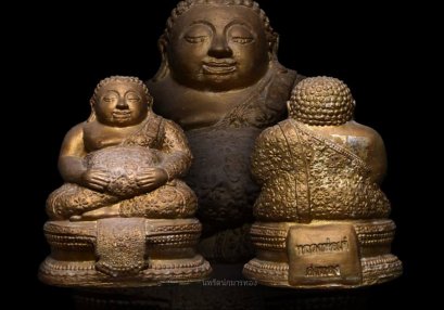 พระสังกัจจายน์หลวงพ่อเต๋ คงทอง วัดสามง่าม