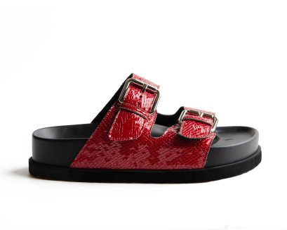 Simon Glitter สีแดง