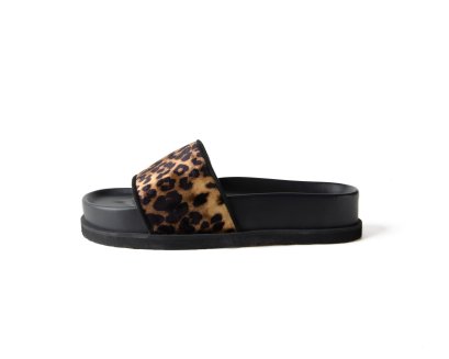 Sandy Leopard Velvet