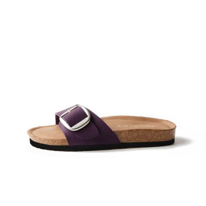 Amy Super Big Buckle สีม่วงเข้ม