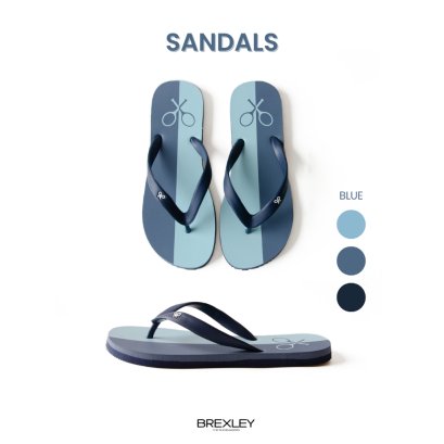 รองเท้าแตะ Minimal Blue