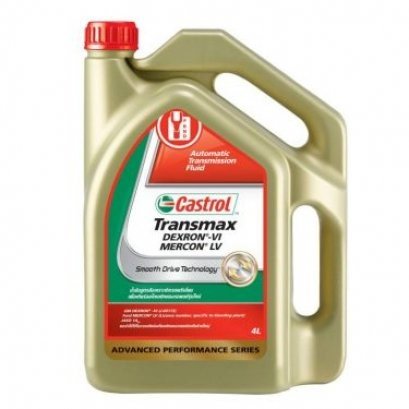 น้ำมันเครื่องเกียร์อัตโนมัติ Castrol transmax  dexron-vi/mercon LV