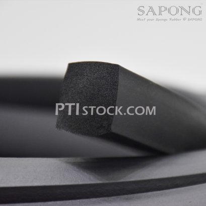 EPDM rubber sponge seal 25x25 mm