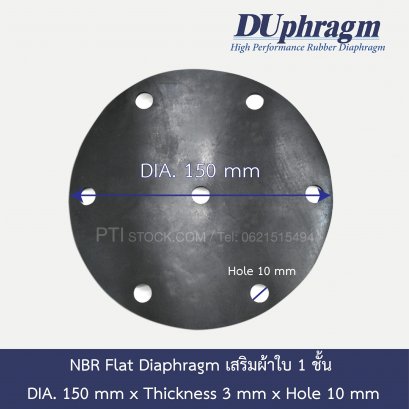 NBR Flat Diaphragm  DIA.150