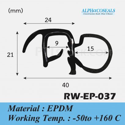 Weatherstrip RW-EP-037