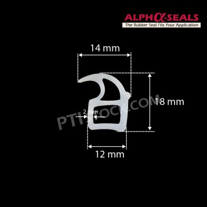 ซีลยางซิลิโคน 14X18 mm.