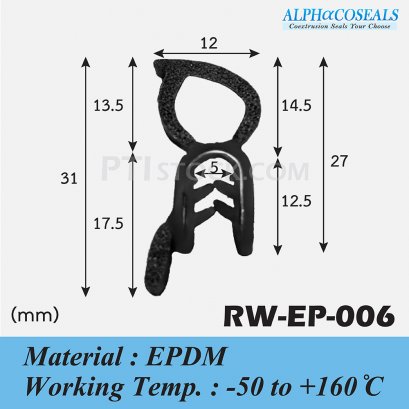 Weatherstrip RW-EP-006
