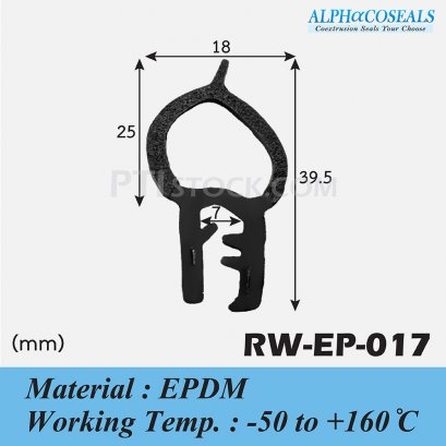 Weatherstrip RW-EP-017