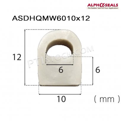 ซีลยางตู้อบ D-Hollow ASDHQMW6010x12