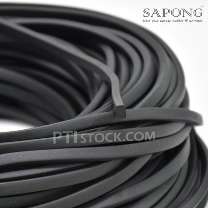 NR rubber sponge seal 5x7 mm