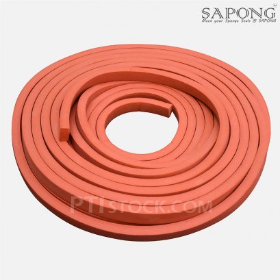 ซีลยางฟองน้ำซิลิโคน 18x18 mm