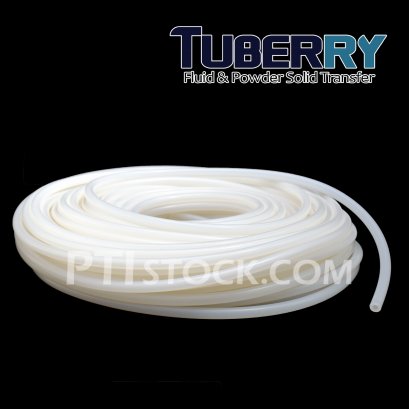 ท่อยางซิลิโคนสีขาวขุ่น I.D 5 XO.D 11 mm