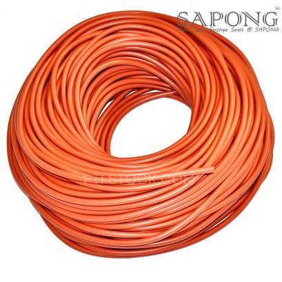 Firebrick Silicone Sponge Cord. DIA. 7 mm