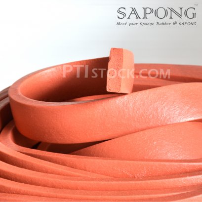 Firebrick Silicone Rubber Sponge 15x50 mm