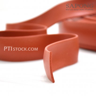 Firebrick Silicone Sponge Rubber 2 x 30 mm