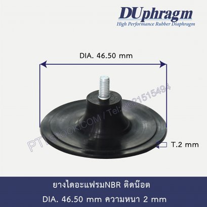 NBR Threaded pin (Screw) Diaphragm
