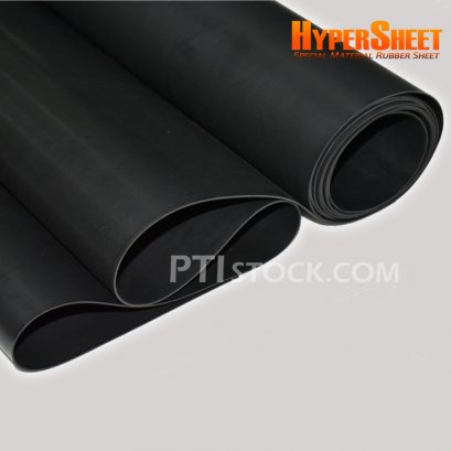 Black CR (Neoprene) Rubber Sheet , Thickness 1.5 mm