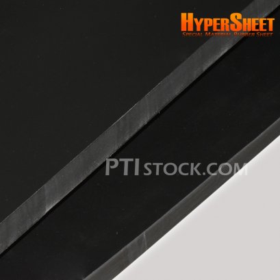 Black CR (Neoprene) Rubber Sheet , Thickness 20 mm . HyperSheet
