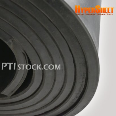Black NBR Rubber Sheet , Thickness 15 mm . HyperSheet 