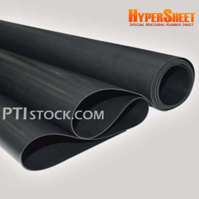 Black NBR Rubber Sheet , Thickness 1.5 mm . HyperSheet