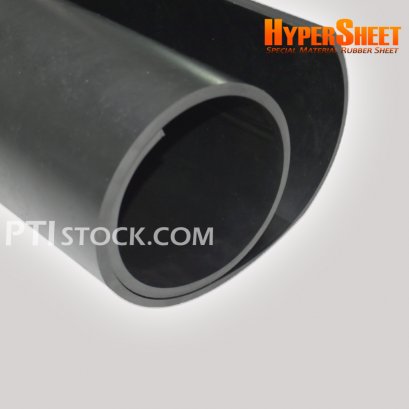 Black NBR Rubber Sheet , Thickness 8 mm .