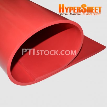 แผ่นยางยิงทรายสีแดง  5 mm