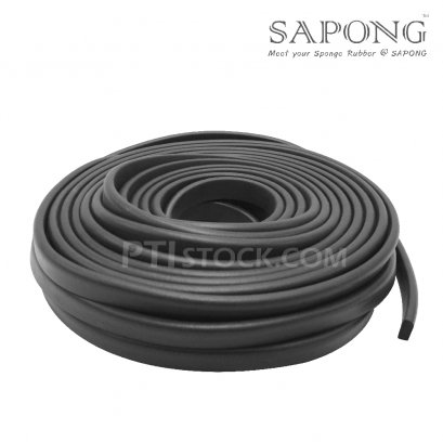 ซีลยางฟองน้ำEPDM D-Profiles 8X19 mm