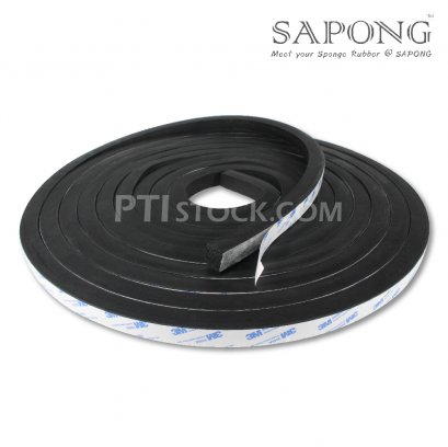 ยางฟองน้ำEPDM ติดเทปกาว 20X20 mm