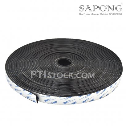 ยางฟองน้ำEPDM ติดเทปกาว 5X30 mm