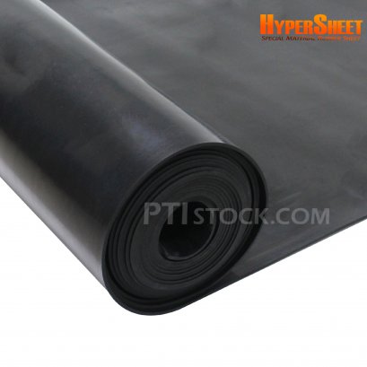 Black NBR Rubber Sheet , Thickness 4 mm . HyperSheet