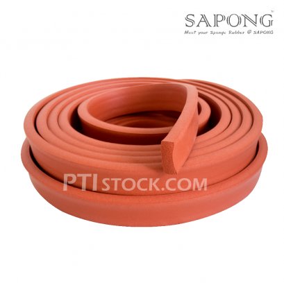 Firebrick Silicone Sponge Rubber 15x45 mm