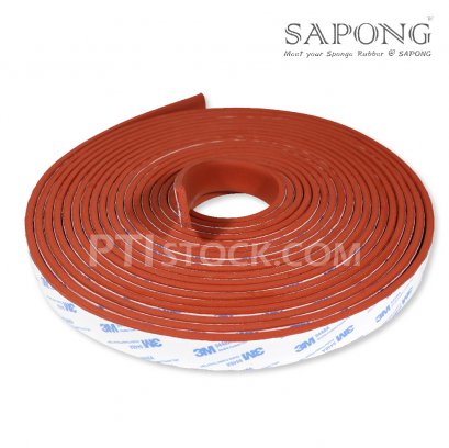 Redbrick Silicone Sponge Self Adhesive 5X25 mm