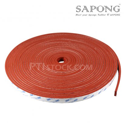 Firebrick Silicone Sponge Self Adhesive 7X20mm
