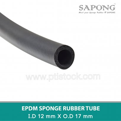EPDM SPONGE TUBE 12x17 mm