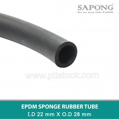 EPDM SPONGE TUBE 22x28 mm
