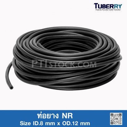 NR Rubber Tubing ID.8 x OD.12 mm