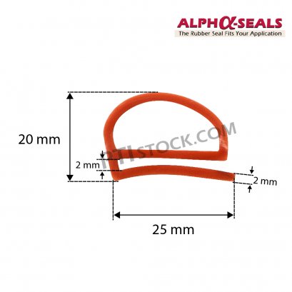 ซีลตู้อบ e-profile QH252002R