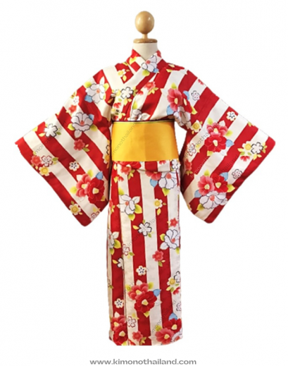 【เช่า】ชุดกิโมโน ไซส์ใหญ่