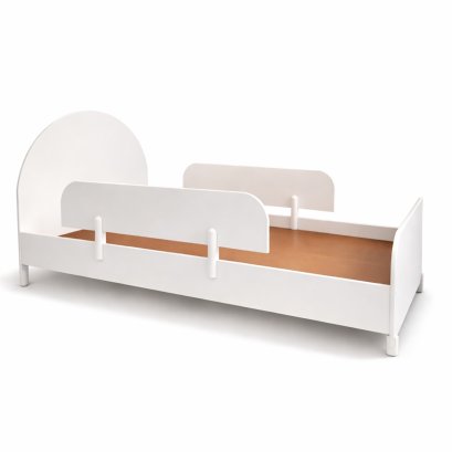 LUNAR BED 3.5 FT. COTTON WHITE